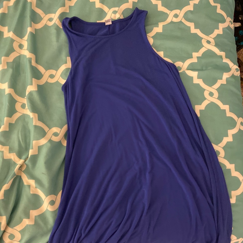 Old navy blue tank top dress